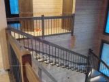 Системная Лестница из Дуба с радиусным поручнем — фото 8